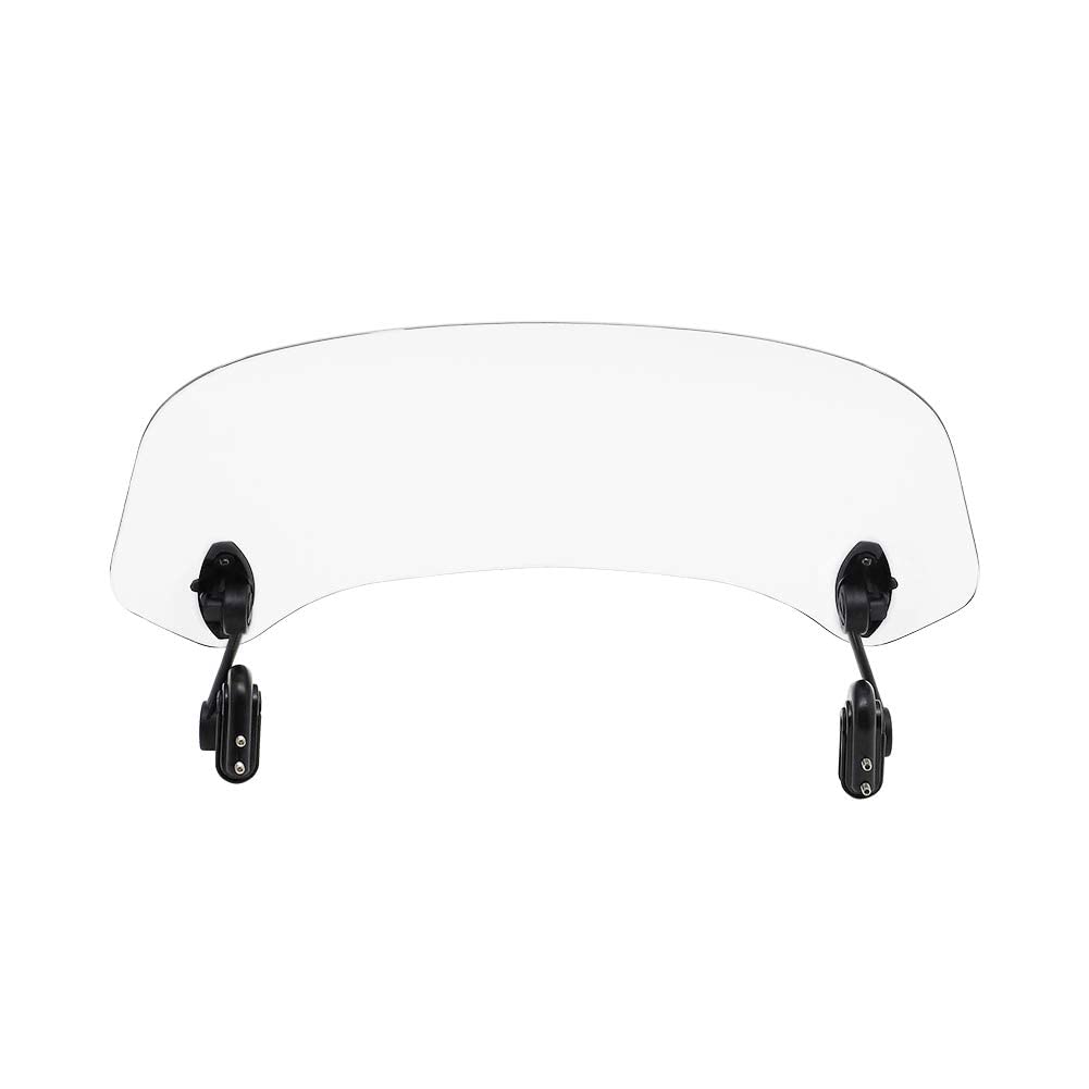 Alpha Rider Windscreen Extension, Clear, Universal Fit