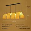 Bamboo Weaving Chandelier: Japanese Bar & Zen Tea Room Decor