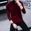 Frühling und Herbst Trendy Herren Rollkragenpullover Herbst und Winter Schlanke einfarbige Oberteile Hemden Übergröße Oberteile für Männer M-3XL