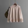 Women Casual Long Sleeve O Neck Diamond Knit Sweater Autumn Winter