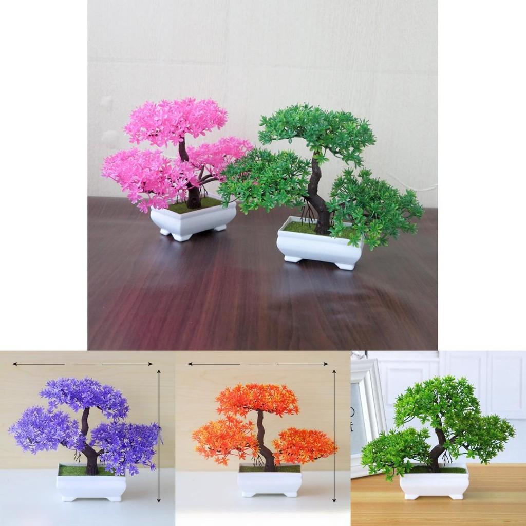 Artificial The Pine Greeting Guests With Injection Molding For Office Desk Decor