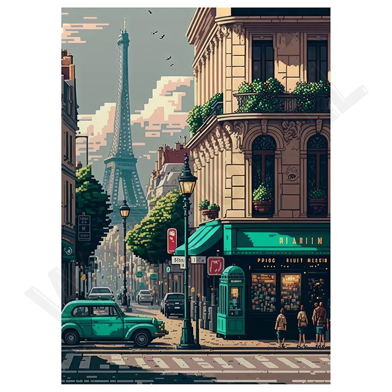 5D Diy Diamond Paintings Kits New 2025 Accessories 30x40 Cm Wall Art Diamond Art Painting Kits Embroidery Full Crystal Mosaic