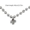Exquisite Crosses Pendant Necklace Personalized Neckchain Accessories Gothic Neck Chains Charm for Fashionable Believers