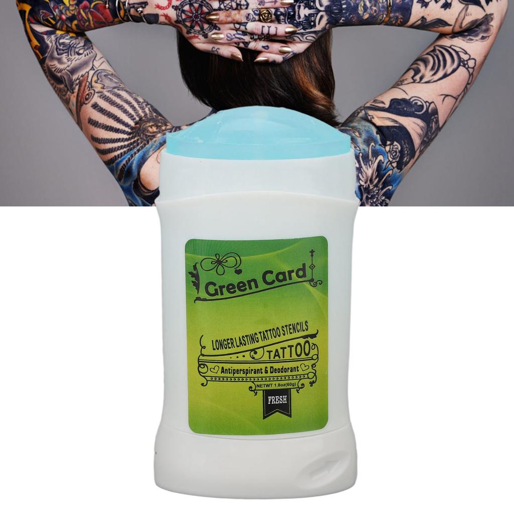 2.1oz Tattoo Transfer Cream Nourishing Tattoo Stencil Transfer Gel with 10pcs 4 Layers Transfer Paper