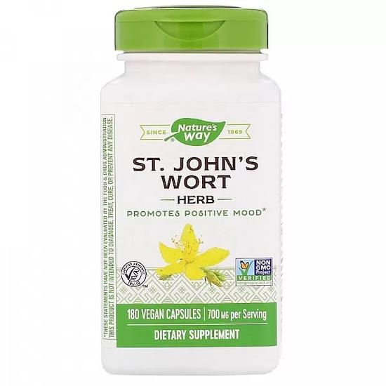 

Nature s Way- St. John s Wort Herb, 350 mg, 180 Vegetarian Capsules