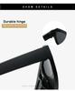 New Fashion Double Bridge Square Sunglasses Unisex Oversized Sun Glasses UV400 Protection Trendy Shades