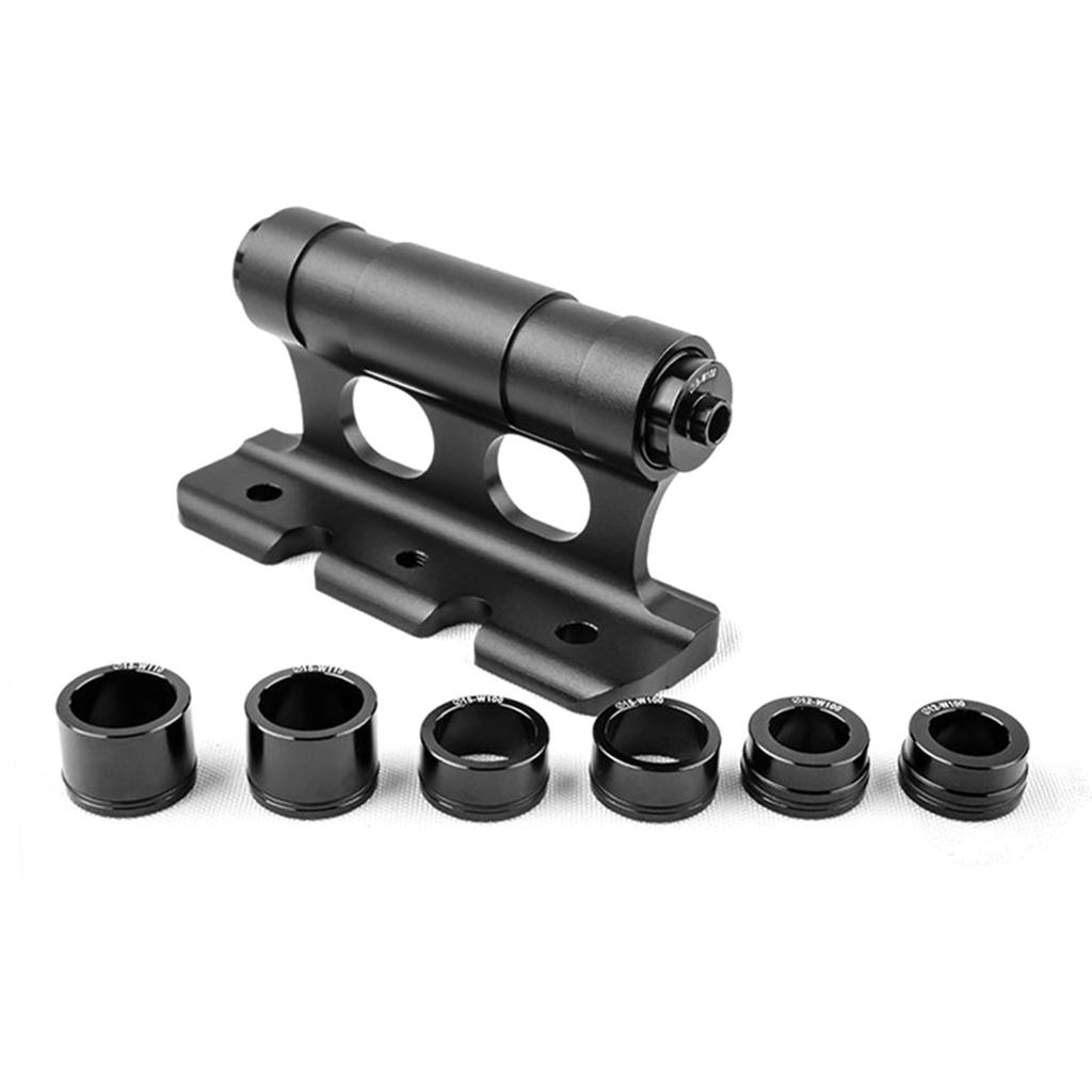 Bike Front Fork Mount with 4 Sizes Adapter Quick Release Fork Mount Bicycle Carrier Bicycle Front Fork Fixed Clip for