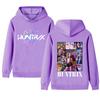 B1223-2 Kids Boys Girls Kpop Rumi Zoey Mira Double-sided Print Long Sleeves Hoodie