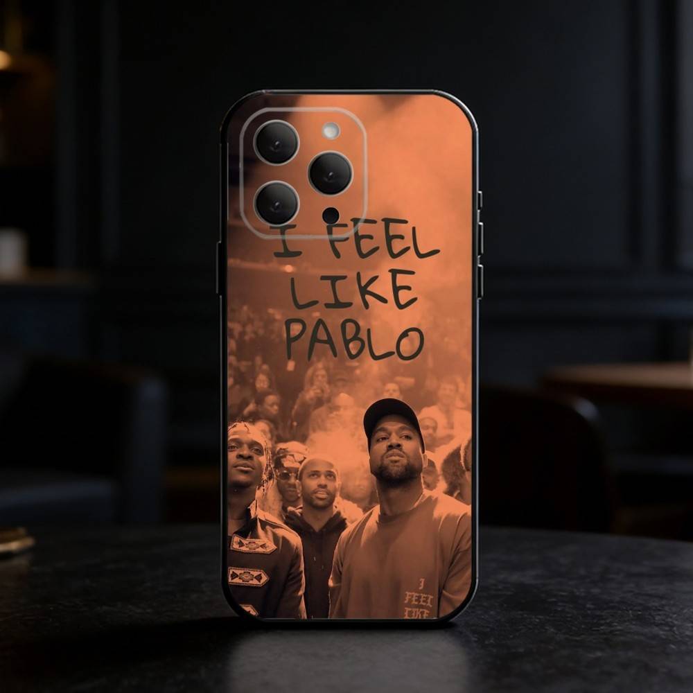 Funny Singer Kanye West Ye Clear Phone Case Silicone black Soft For IPhone 17,16,15,14,13,12,11,SE,Plus Pro Max