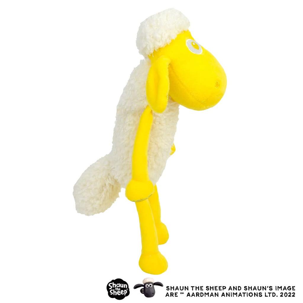 [NICI] Shaun the Sheep Plush Toy 25cm Limited Edition Color 15th Anniversary YellowGlitter