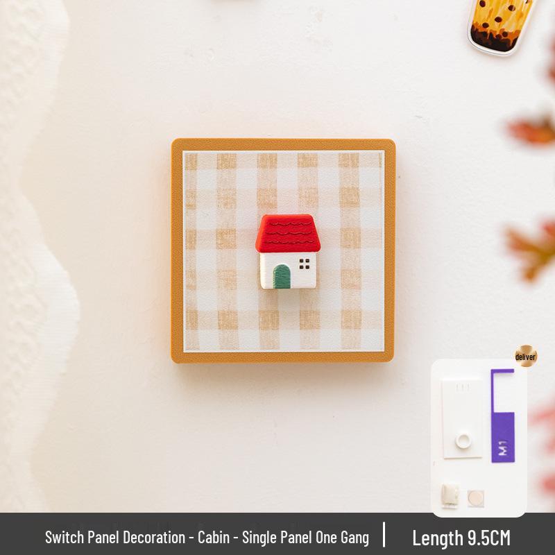 Ying Cute Light Switch & Socket Cover for Kids' Room - Decorative Wall Protector