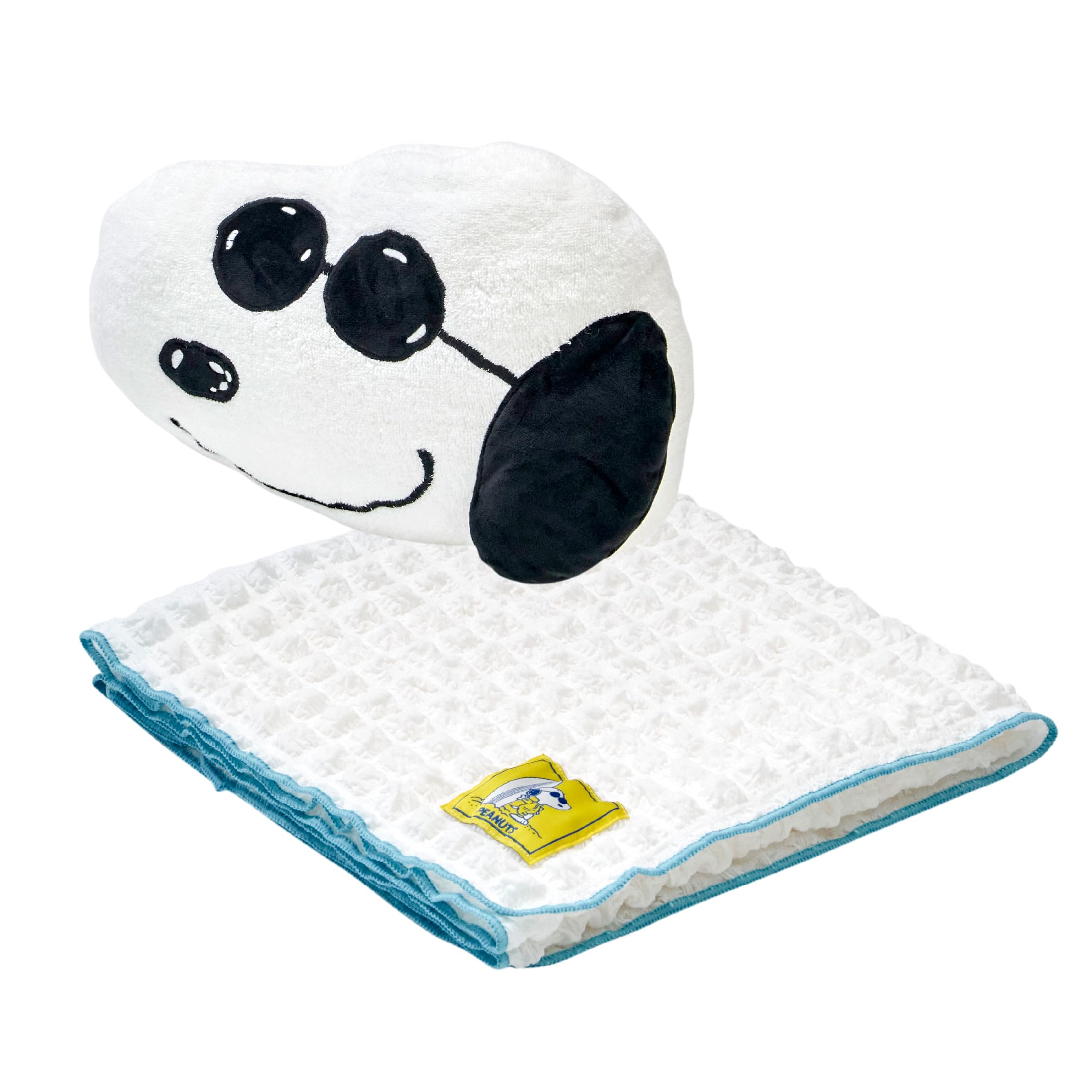 Подушка-одеяло Nishikawa Snoopy 100x70 см Моющаяся Текстурированный материал Белый FQ95507600 PN5605BD Joe Cool белый