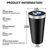 Universal Car Garbage Bin Cup Holder Rubbish Storage Trash Can For BMW M Performance E36 E46 E60 E90 E91 E92 E93 F30 F20