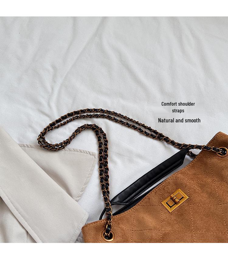 Korean Fashion Women's Large Capacity Versatile Crossbody Tote Bag