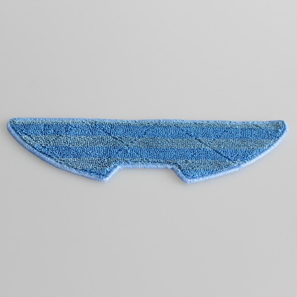 Blue Replacement Mop Pads Microfiber Replacement Pads Repeated Use Dirt And Grime Removal For Robot Vacuum Cleaner