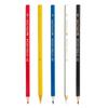 Faber-Castell Art Oil-Based Colored Pencils Set - Red, White, Black, and 60 Single and Complementary Colors.