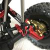 Aluminum Alloy Front Rear Axle Lower Shock Mount Fit for Traxxas TRX 4 1 10 RC Car