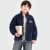 Dodoja Boys' Double-Brushed Fleece Stand Collar Jacket