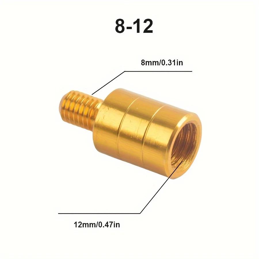Fishing Net Rod Pod Connector M6/M8/M10/M12 Screw Net Head Adapter Fishing Landing Net Parts