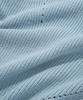 COVERNAT Open Collar Knit Blue