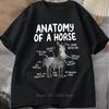 Funny Horse Anatomy T-shirt