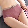 Übergröße Damen Slips Bequeme Baumwollunterwäsche Mittelhoch Nahtlos Atmungsaktive Unterhosen