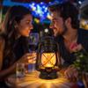 2025 Cross-border LED Atmosphere Desk Lamp Retro Flame Horse Lantern