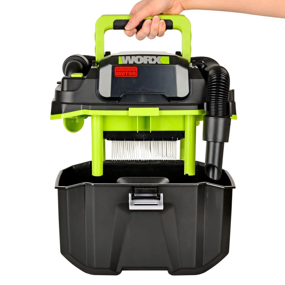 Works Rechargeable Vacuum Cleaner Wet and Dry 20V Bear Tool WU036.9