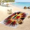 Belgien Fußball Druck Strandtuch Schnelltrocknend Super Saugfähig Weich Badetuch zum Schwimmen Strand Reisen Fan Souvenir Geschenk