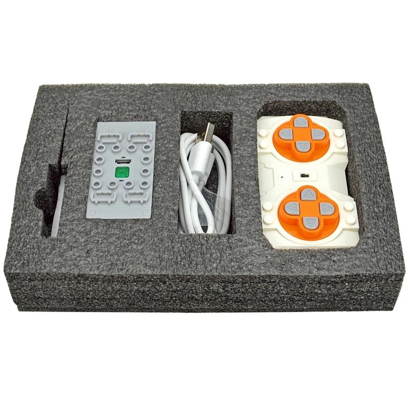 Module Groupe Moteur Mini Moteur Micro Moteur Briques de Construction Moteur Voiture Briques PF Jouet Technique pour C61018 C61019 Pièces Leduo