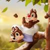 POP MART Disney Chip 'N' Dale Zábavní bratři Série Figurky Slepý box