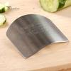 Clean Products Kitchen Hand Finger Protector Guard Stainless Steel Chop Slice Shield Cook Tool