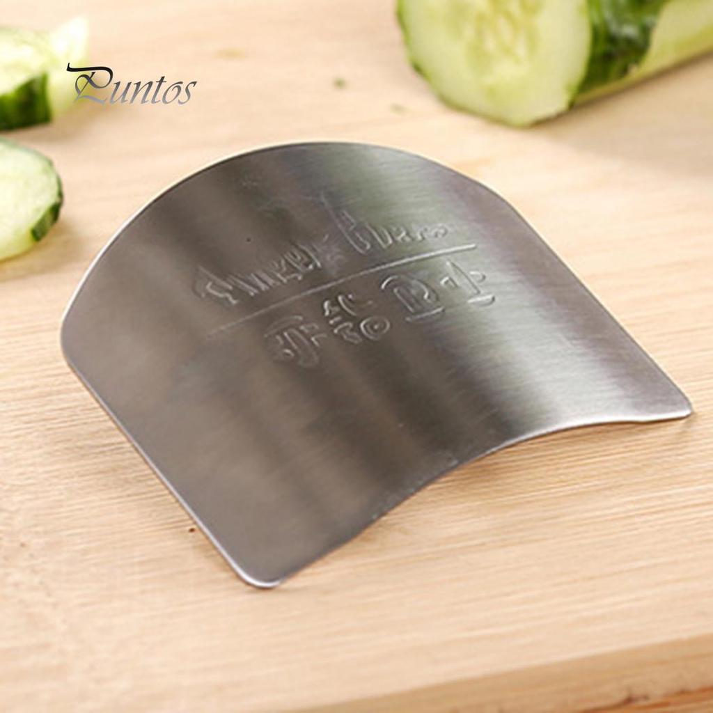Clean Products Kitchen Hand Finger Protector Guard Stainless Steel Chop Slice Shield Cook Tool