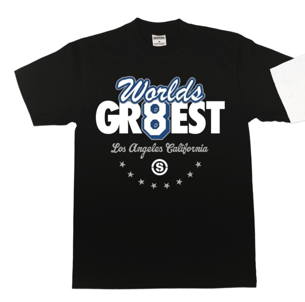 Streetwise GR8EST Graphic T-Shirt Black M-L-XL-2XL-3XL wbr/ -4XL-5XL Unisex T-Shirt XL