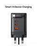 Mai Duo Duo MDD FreeGo 100W GaN USB-C Retractable Cable Fast Charger 3C1A
