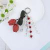Cherry Shape Keychain Fashion Keyring Pendant Car Key Chain Hanging Ornaments Keyholders Bag Pendant Charm Decorations