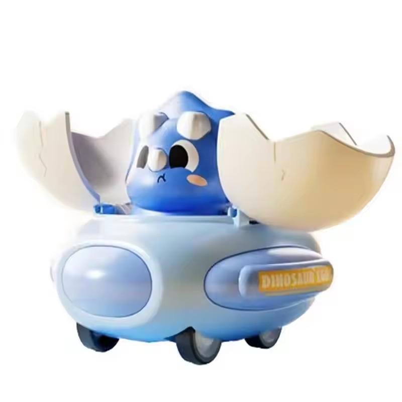 

Animation Dinosaur Egg Bumper Car Impact Deformation Vehicle Timeless Plaything Kids Dinosaur Car Interactive Learning Plaything Outdoor Toy