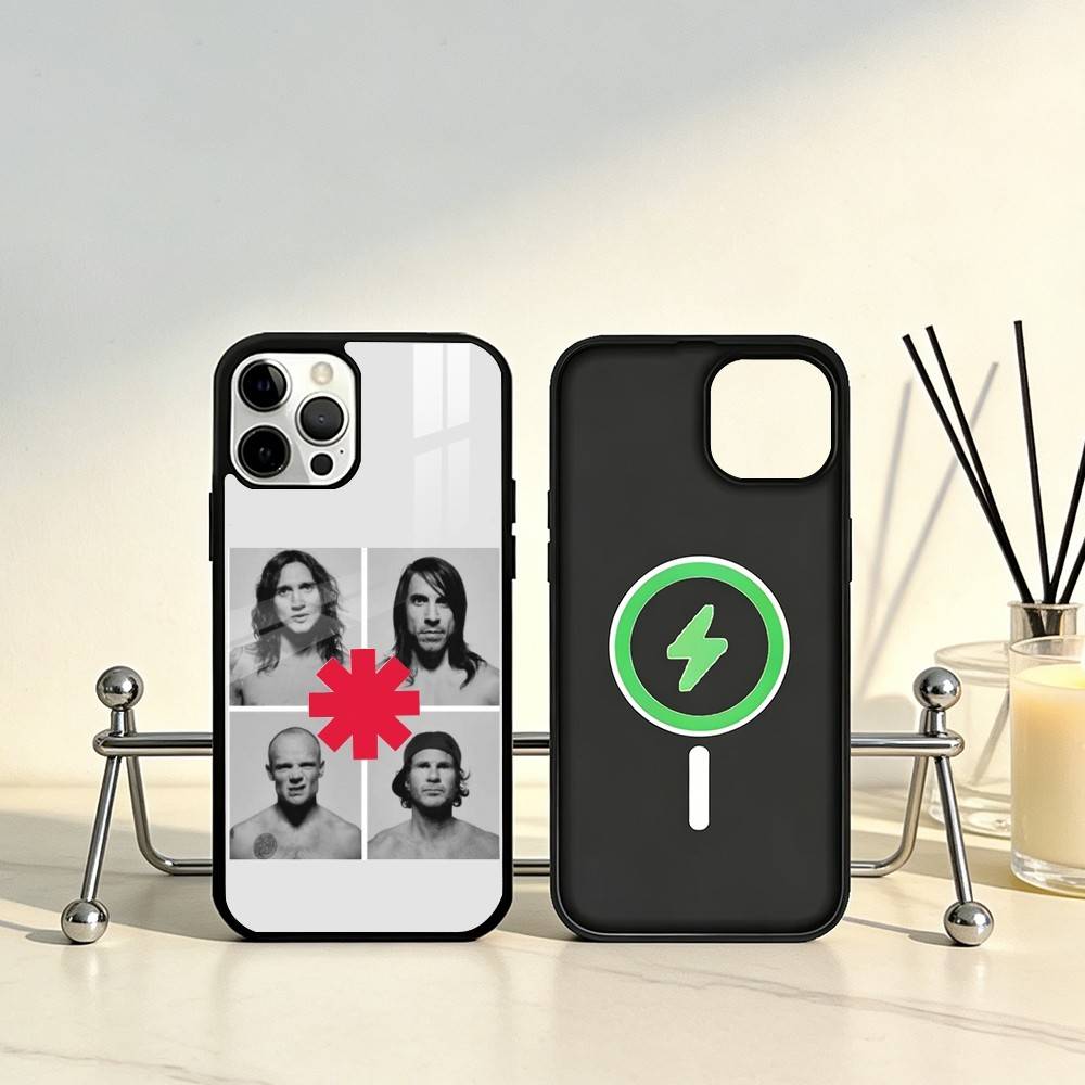 

Red Hot C-Chili Peppers Band Phone Case For iPhone17,16,15,14,13,12,11 Plus,Pro Max Magnetic For Magsafe Wireless Charging iPhone13PRO