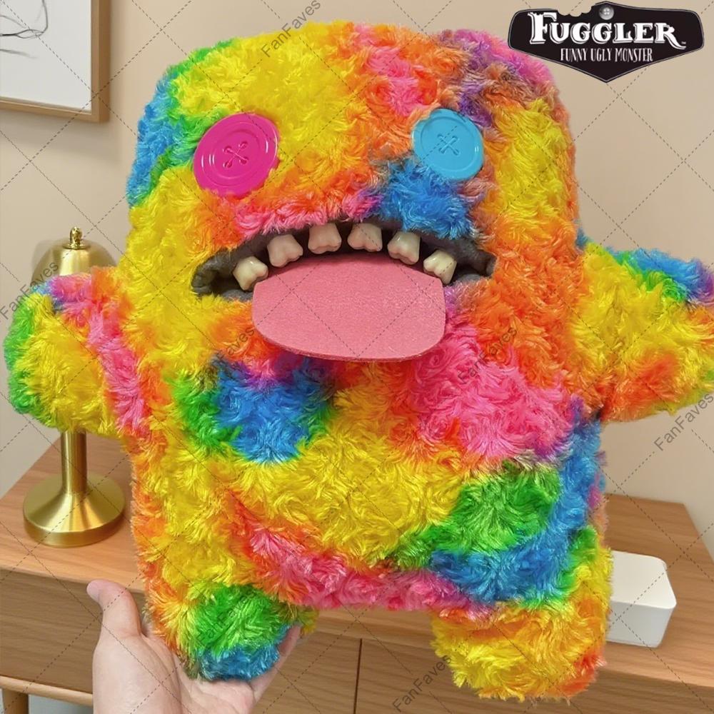 Big Size Ugly Tooth Monster Plush Toys 22-43CM Body Pillow Stuffed Filled Doll Companion Room Decoration Gift