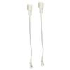 2 Pcs 23.5CM Speaker Adapter Connector For Mitsubishi Galant Lancer Toyota Scion