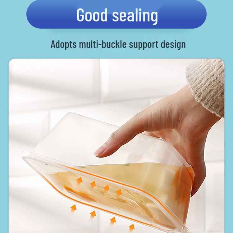 Thick Clear Disposable Rectangular Bento Box with Lid - Food-Grade Plastic