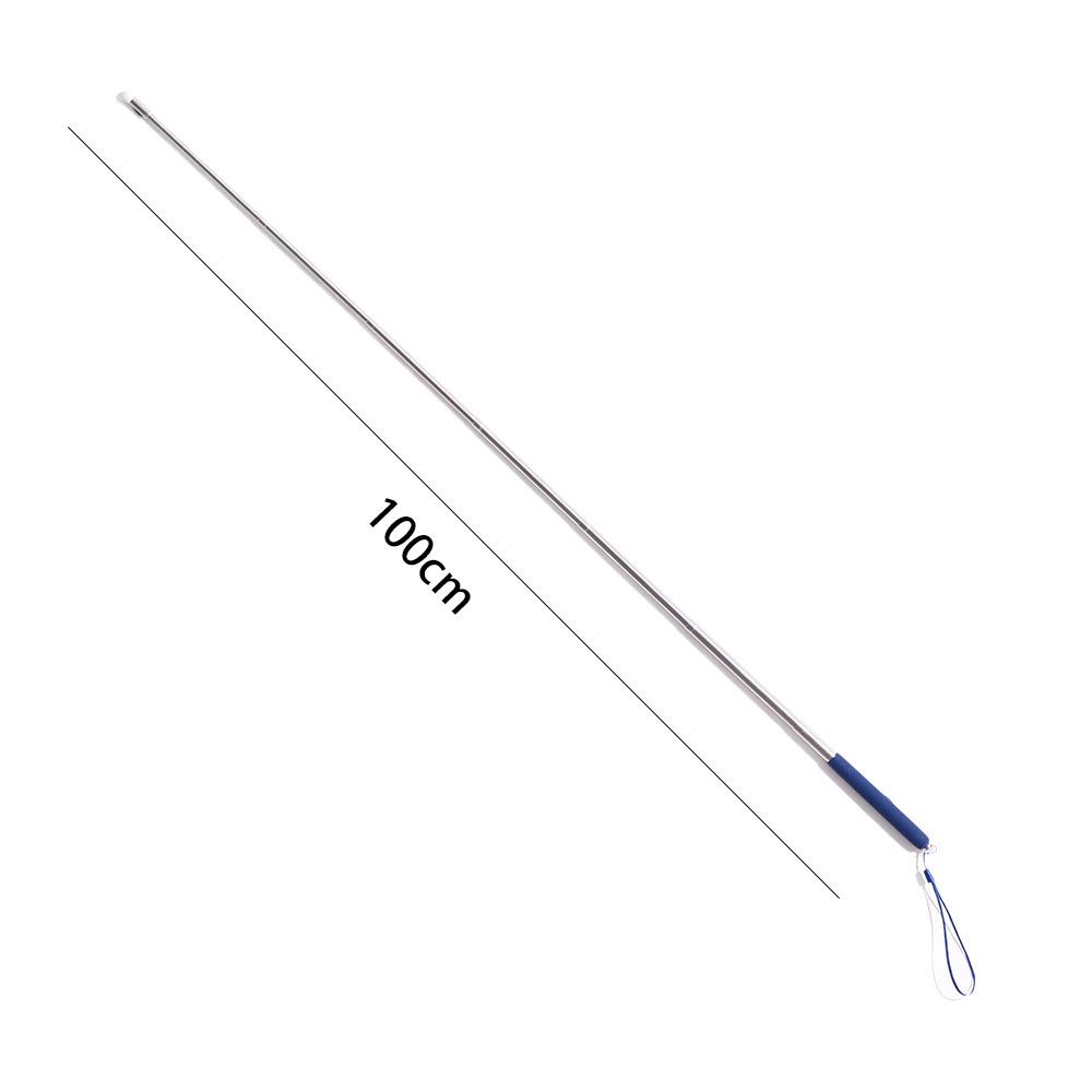 Steel Extendable Telescopic Retractable For Teaching Presenter Pointing Pointer Pen Hand Pointer