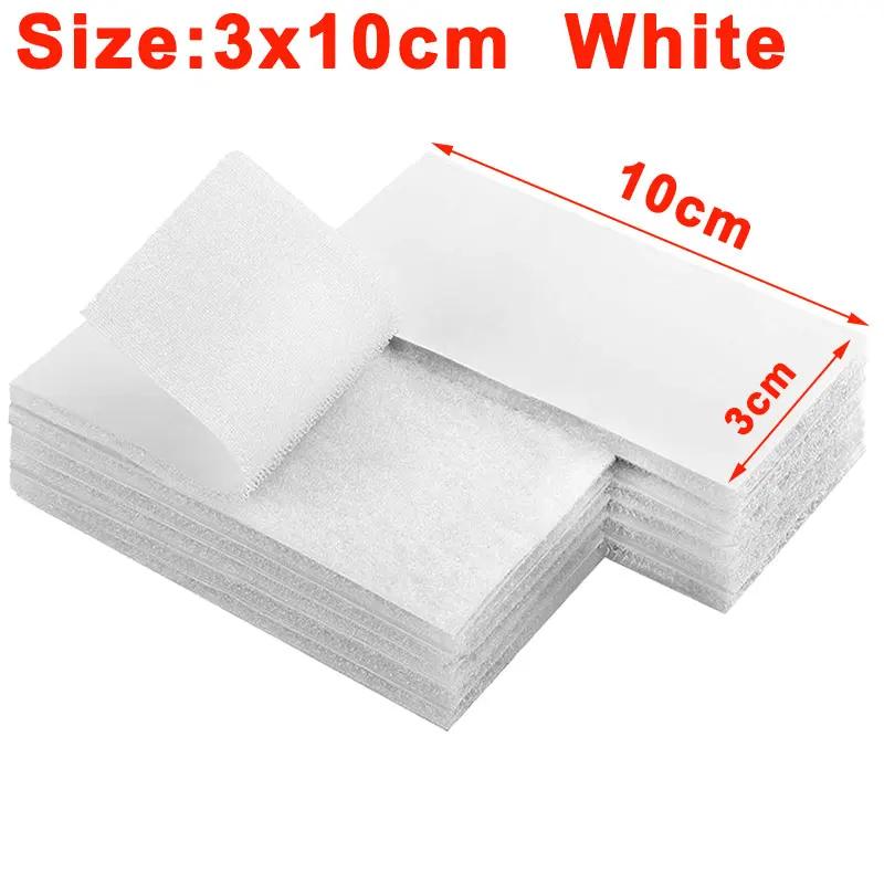 16/20/30/50mm Hook and Loop Strips Strong Back Adhesive Fastener Mounting Tape Sticky Dot for Carpet Anti Slip Pad Fixed 5-30Set