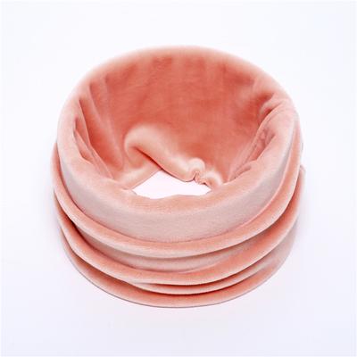 Winter Scarf For Women Men Fleece Warm Ring Neck Scarves Ski Mask Snood Neckerchief Unisex Solid Fashion Fake Collar Woolen