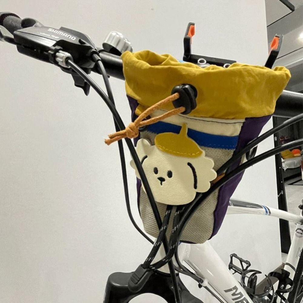 Storage Front Saddle Hanging Bag Adjustable Bicycle Hanging Pouch Cycling Front Bag  MTB Road Bike