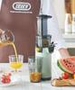 Mini slow juicer Small Compact Fruit Vegetable Vitamin Health Habits Keep Freshness Fresh Juice Retro [Toffy] K-BD4 (Pale Aqua) K-BD4-PA
