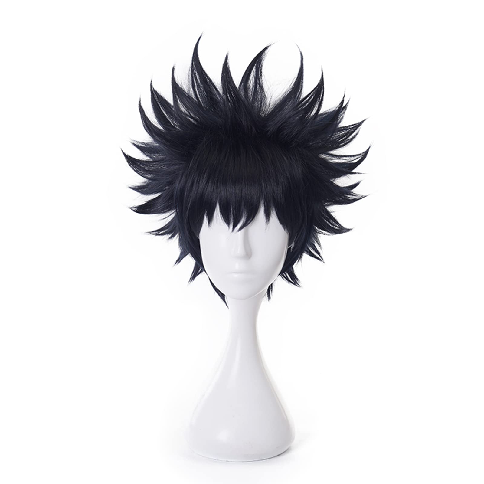 Парик для косплея Мегуми Фушигуро, термостойкий, костюм, маскировка, парик для косплея с сеткой, аниме, Хэллоуин, Рождество, вечеринка