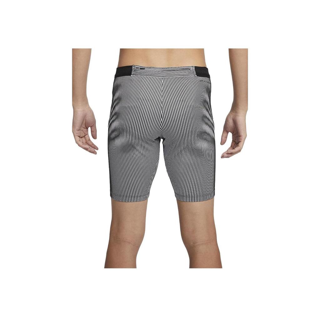 Nike Dri-FIT ADV All-Over Print Mid-Rise Straight Leg Compression Sports Shorts Men Shorts Black FN3370-013