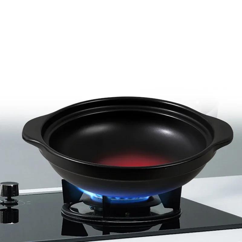 Korean Pot Casserole Pottery Soup Pot Steamed Rice Braised Chicken Rice and Heat Resistant Claypot Rice Gas Claypot