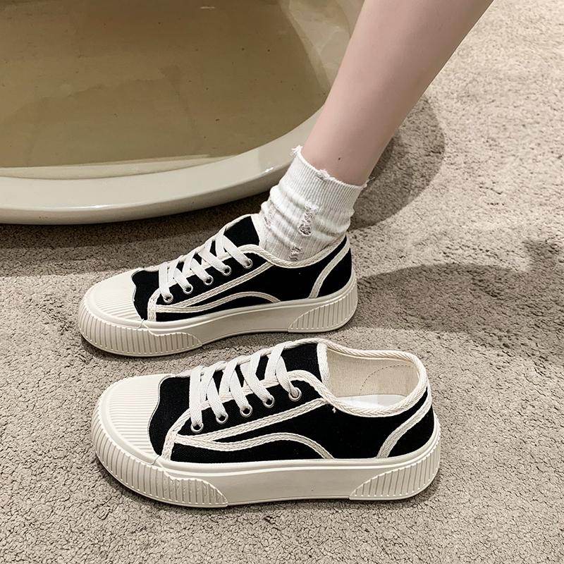 Fashion Round Toe Platform Heels Women's Shoes Light 39 Bulkanized Shoes Y2k Comfortable And Elegant Feminine Sale